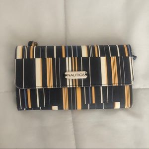 Nautica Striped Wallet